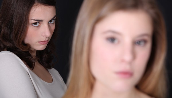 Friends having a fight