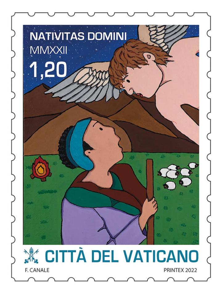 znaczek dla Watykanu autorstwa Francesco Canale