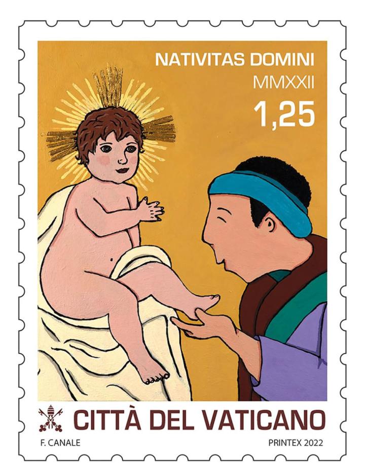 znaczek dla Watykanu autorstwa Francesco Canale