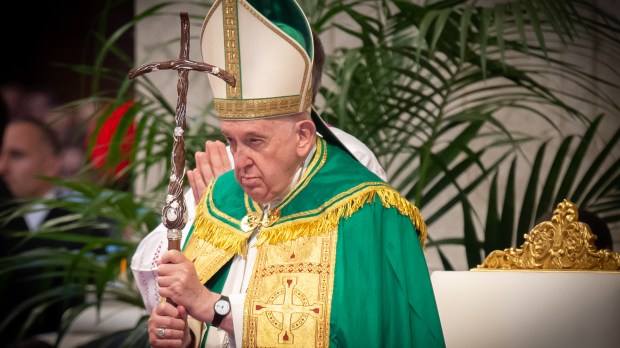 Pope Francis celebrate Holy Mass on the occasion of the VI World Day of the Poor