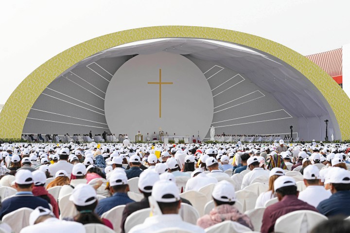 Pope-Francis-at-Bahrain-National-Stadium-in-Riffa-near-the-capital-Manama-AFP
