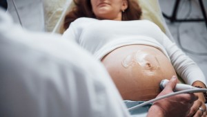 badanie USG niewidomej w ciąży
