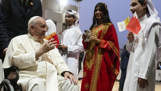 papież Franciszek spotkał się z młodzieżą w Bahrajnie