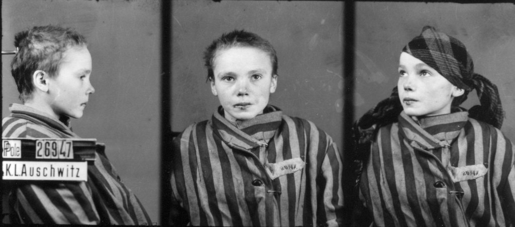 Czesława Kwoka na zdjęciach Wilhelma Brasse
