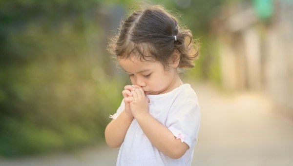 modlitwa małego dziecka