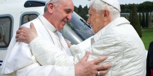 10 lat temu po raz pierwszy spotkali się dwaj papieże. Zobacz galerię zdjęć ze spotkań Franciszka z Benedyktem XVI