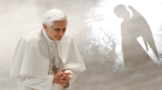 Benedykt XVI i aniołowie