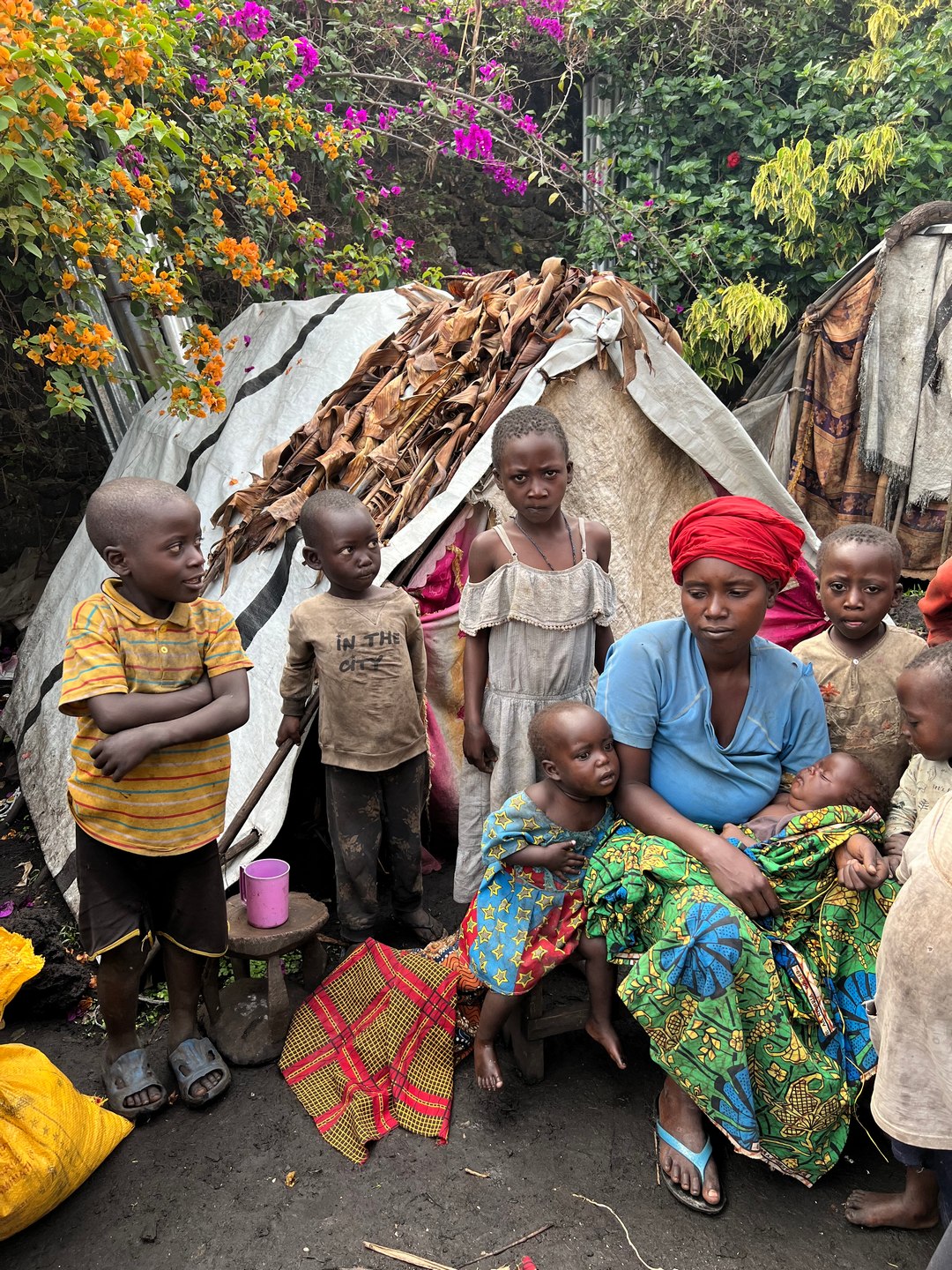 [GALERIA] Uchodźcy w wiosce Ntamugenga w Demokratycznej Republice Konga