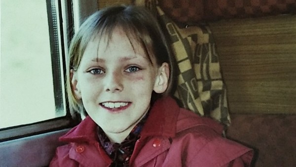 Helena Kmieć w dzieciństwie