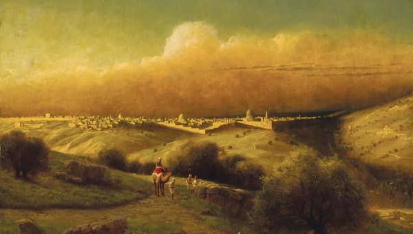 Jerozolima na obrazie James Fairmana