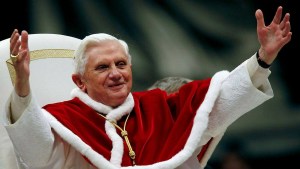 Papież Benedykt XVI w roku 2013