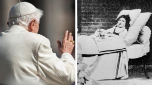 Benedykt XVI i św. Teresa z Lisieux