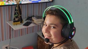Rafael Gaborin Faria, znany jako "Rafinha", ewangelizuje z pomocą gry Minecraft