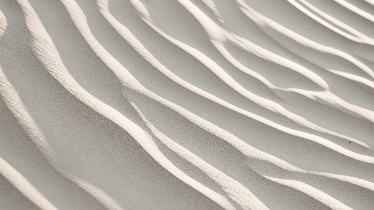 white sands