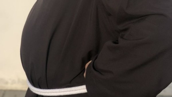 Biskup Damian Muskus OFM odchudza się w szczytnym celu