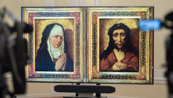 Odzyskane przez Polskę obrazy - dyptyk Boutsa