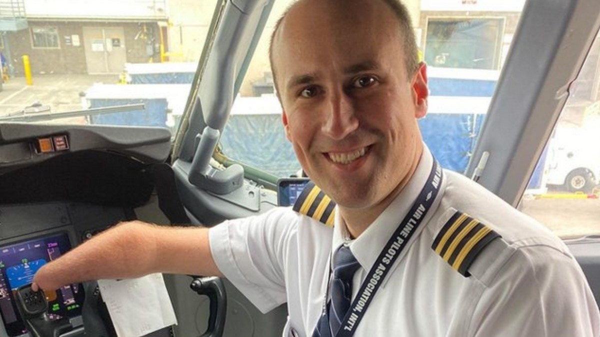 Eric Gaffney, jednoręki pilot