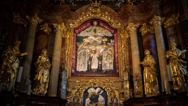 Święta Rodzina na obrazie w Sanktuarium świętego Józefa w Kaliszu