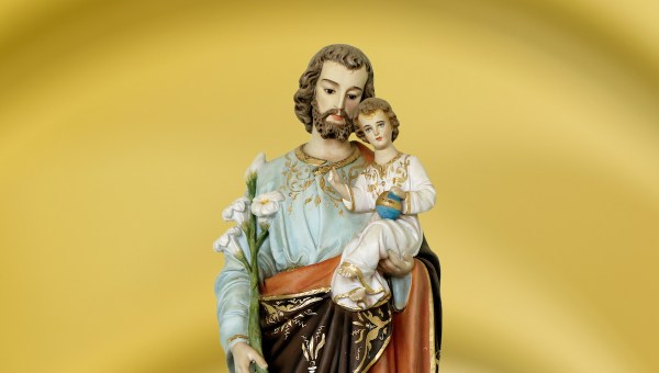 São José e o Menino Jesus