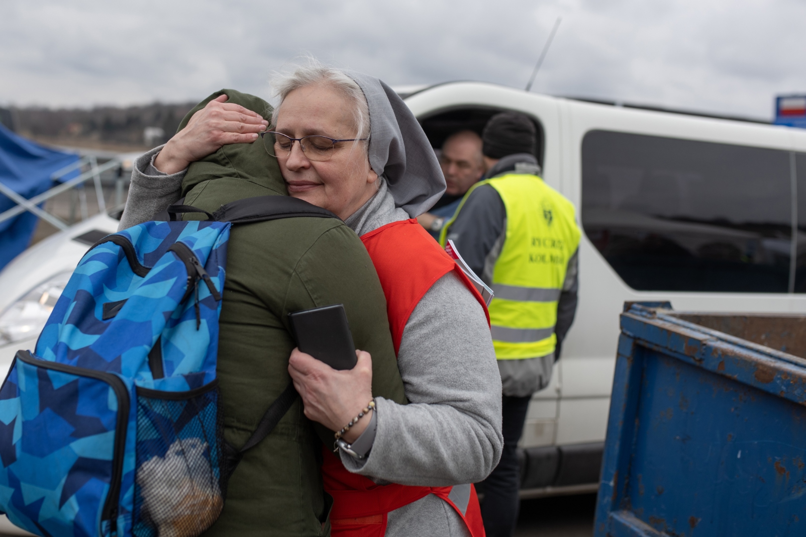 Zakonnice pomagające uchodźcom na Ukrainie