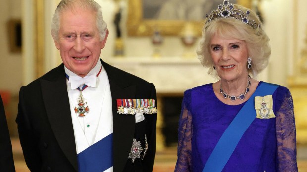 King Charles III with Camilla Queen Consort