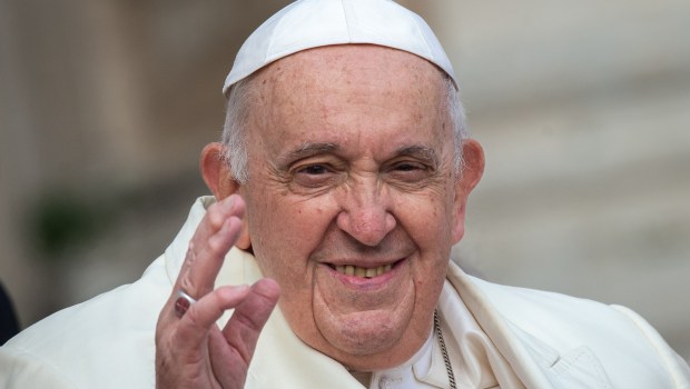 Pope Francis during his weekly general audience - April 19-2023