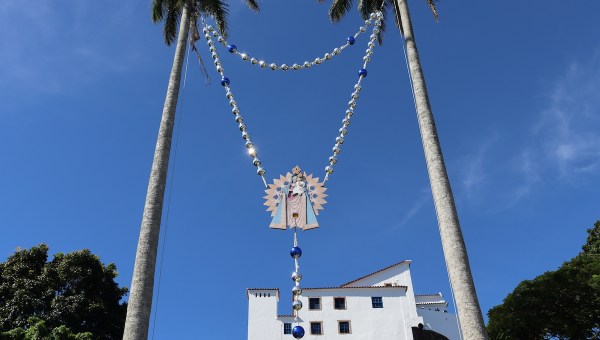 Gigantyczny różaniec w klasztorze w Brazylii