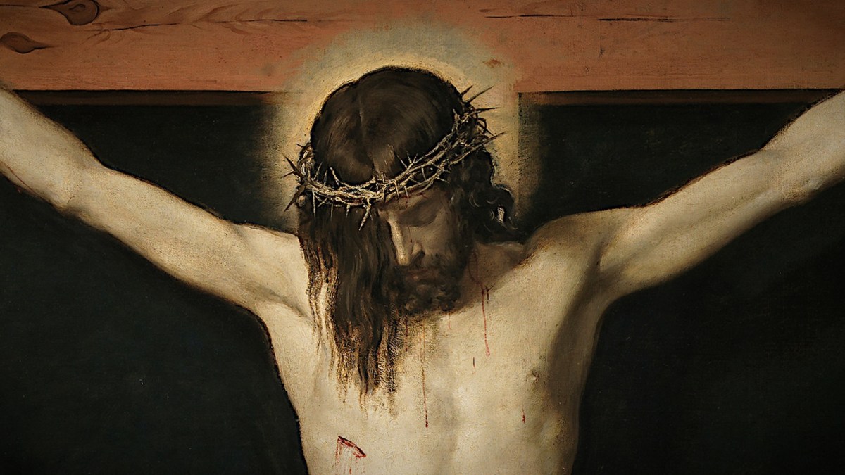 Stacja 12 Drogi Krzyżowej: Jezus umiera na krzyżu