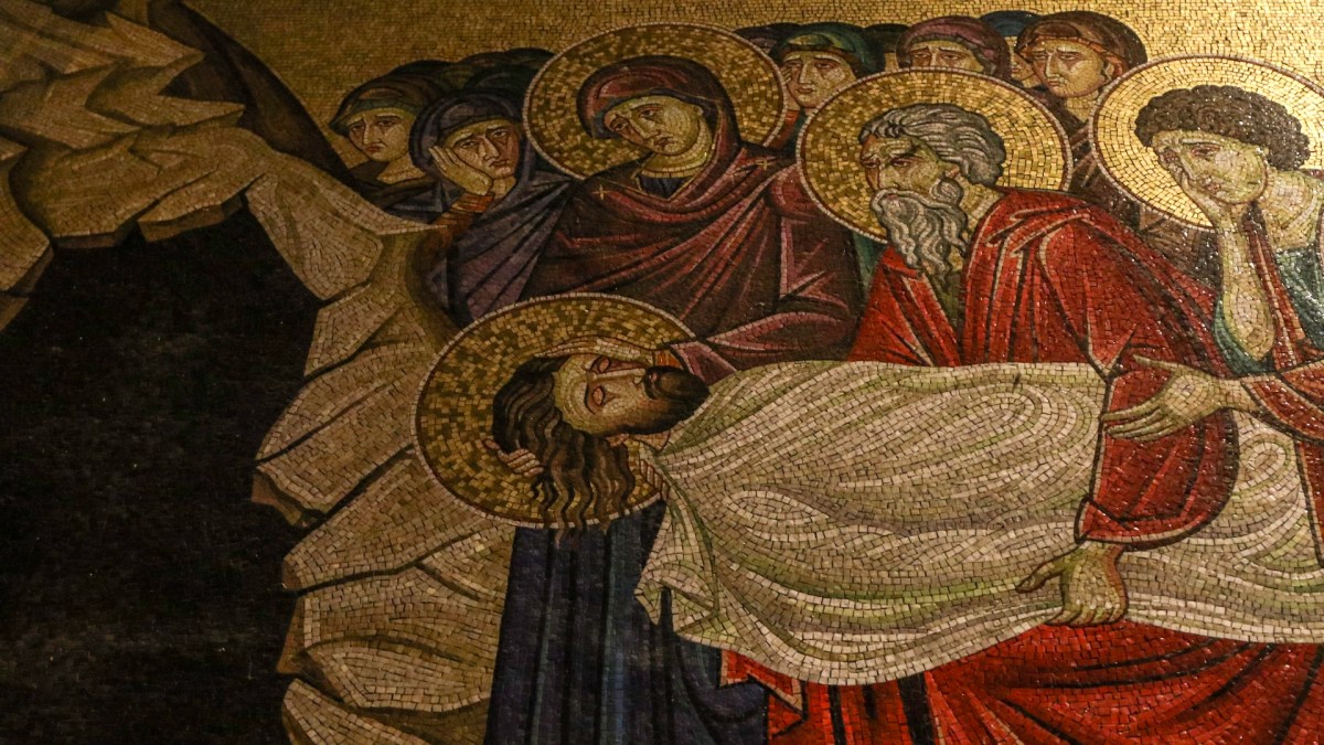 Ciało Chrystusa złożone do grobu