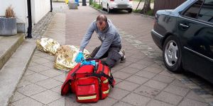 13-latkowie w Pruszczu Gdańskim pomogli nieprzytomnemu mężczyźnie