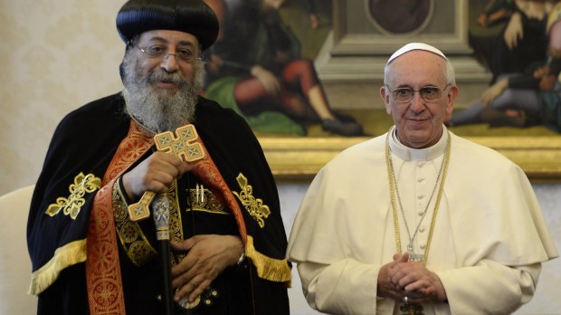 Papież Franciszek i Tawadros II