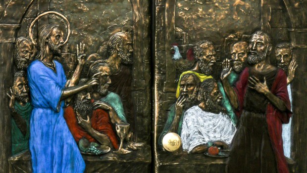 Jezus zapowiada zdradę jednego z uczniów podczas ostatniej wieczerzy