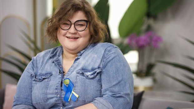 Dominika Gwit na planie Dzień Dobry TVN