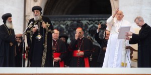 Historyczna audiencja papieża Franciszka z papieżem Aleksandrii [zdjęcia]