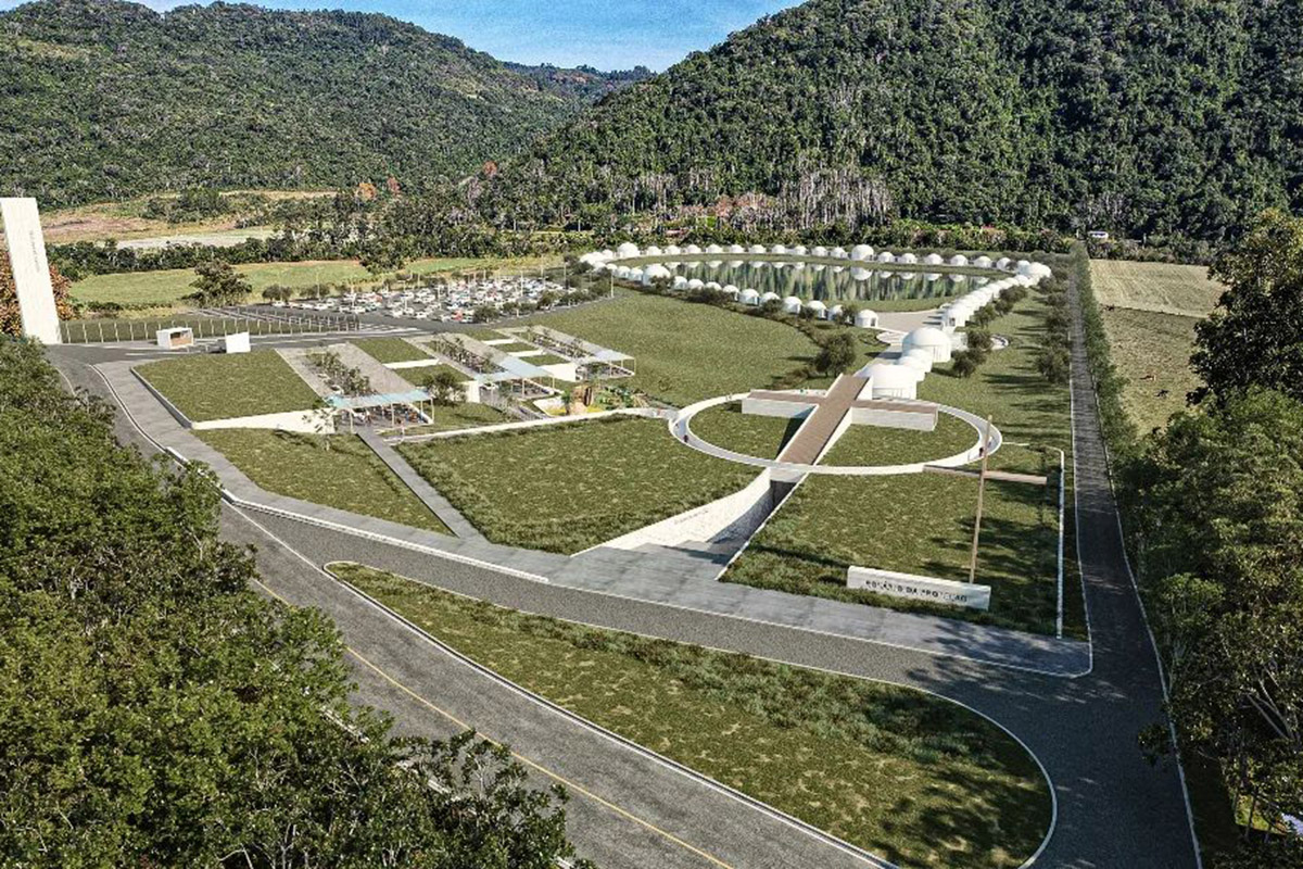 [GALERIA] 59 kaplic na 10 hektarach. Powstaje gigantyczny „różaniec” w Brazylii