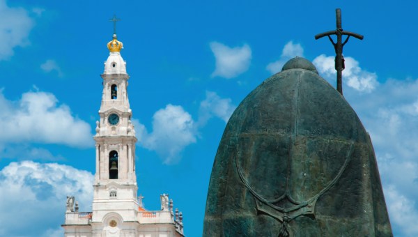 Pomnik Jana Pawła II w Fatimie