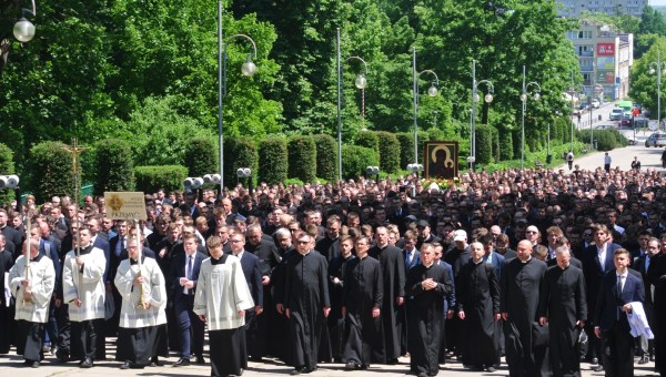 Pielgrzymka seminarzystów na Jasną Górę
