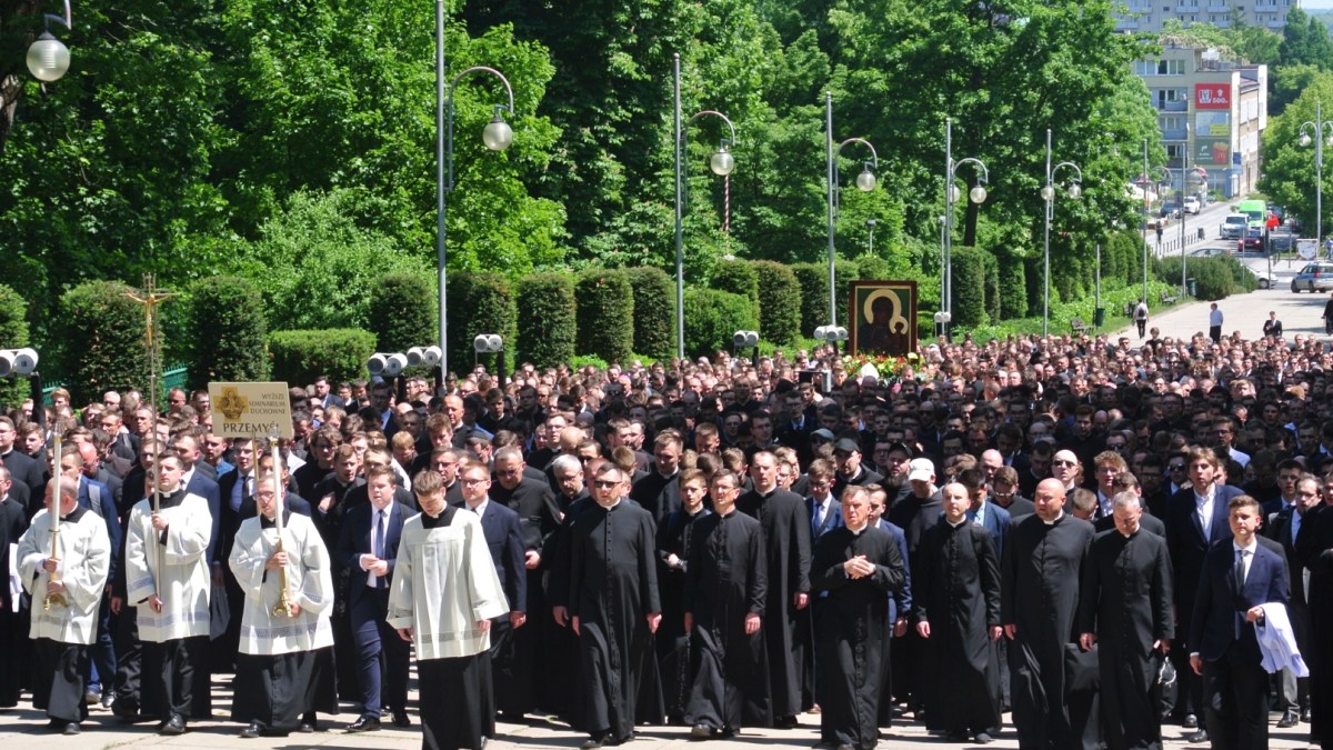 Pielgrzymka seminarzystów na Jasną Górę