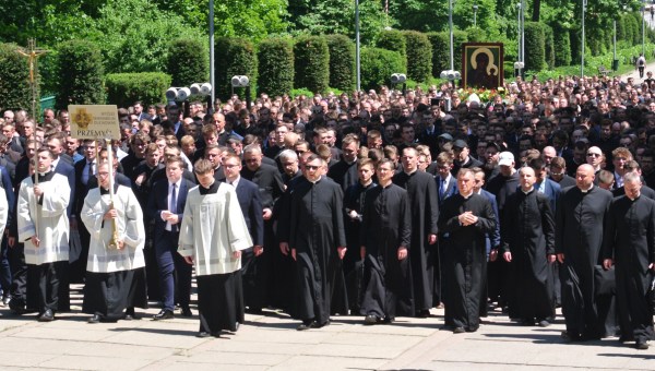 Pielgrzymka seminarzystów na Jasną Górę