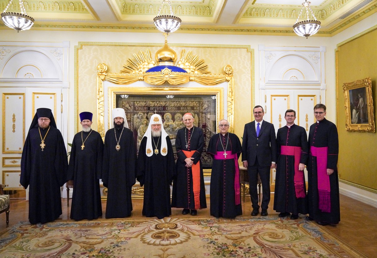 Cardinal Zuppi Moscow delegation