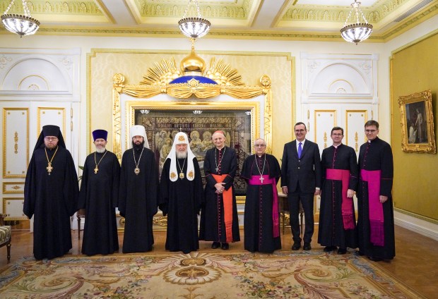 Cardinal Zuppi Moscow delegation