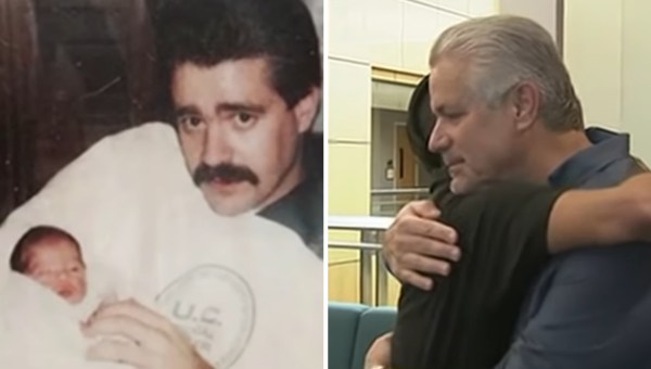 Michael Buelna spotkał się z mężczyzną, którego uratował, kiedy ten był niemowlęciem