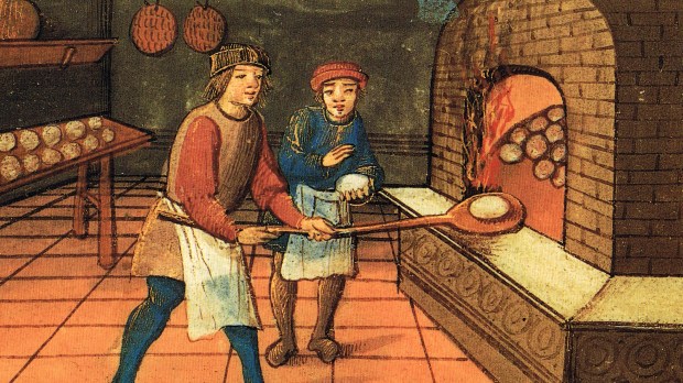 Piekarnia w średniowieczu