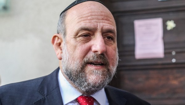 Naczelny rabin Polski Michael Schurdich