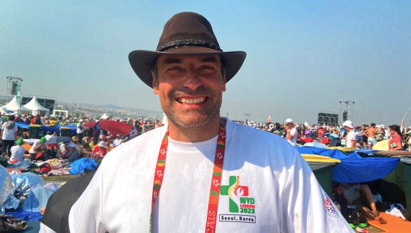 Ks. Fabiano Rebeggiani z archidiecezji seulskiej