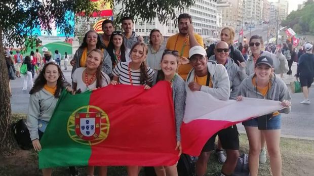 Młodzi z Polski i Portugalii na ŚDM