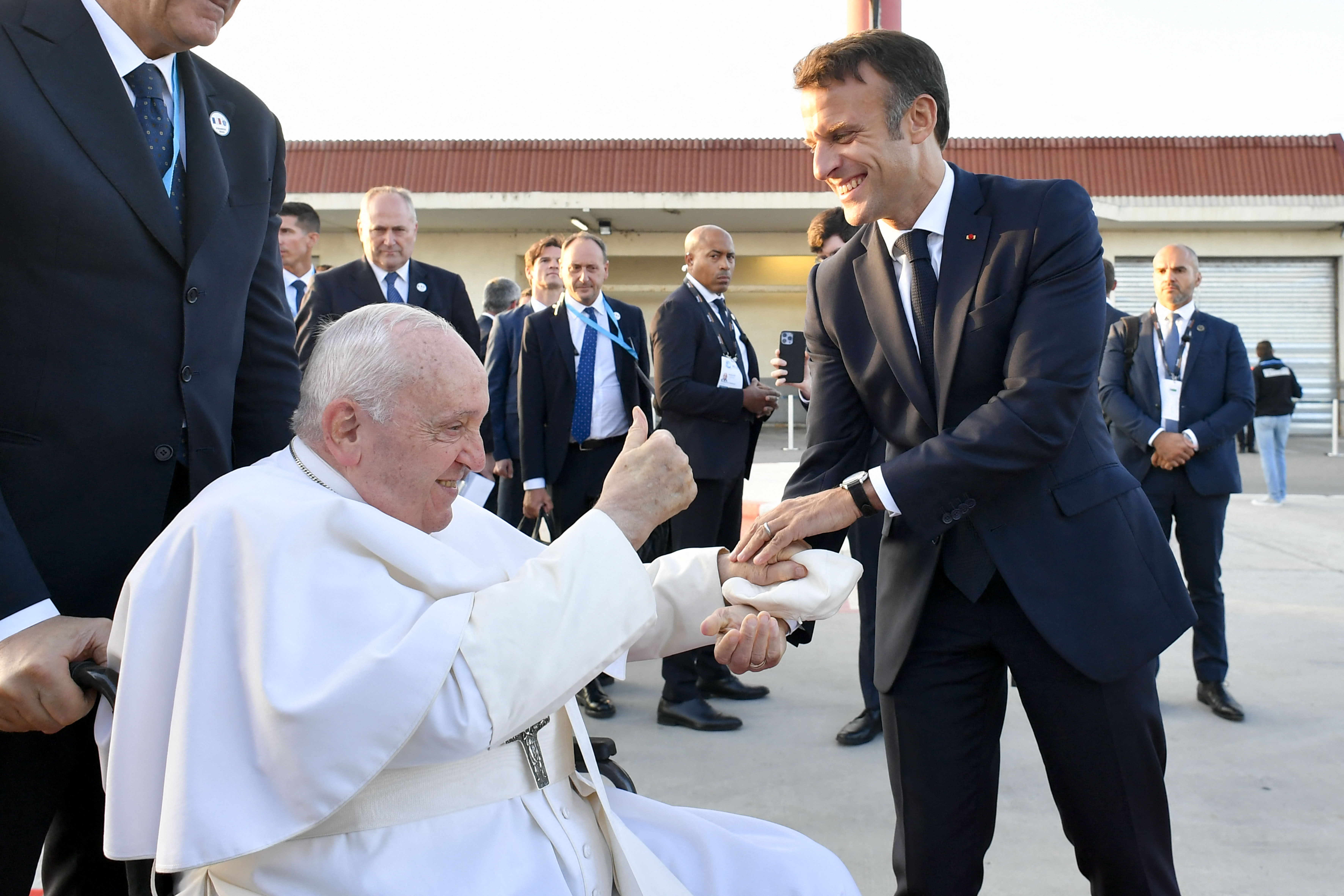 Papież Franciszek w Marsylii