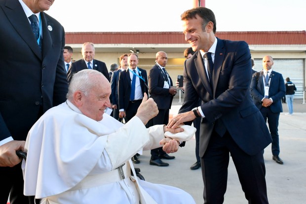 Papież Franciszek w Marsylii