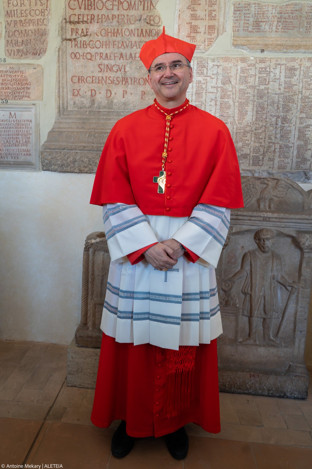 Newly elevated cardinal, Portuguese bishop of Setubal Americo Manuel Alves Aguiar