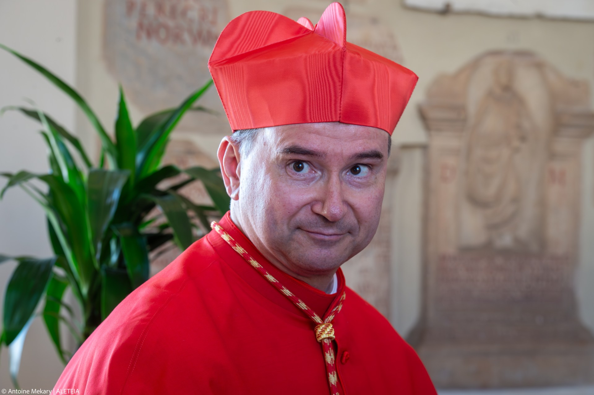 Newly elevated cardinal, Portuguese bishop of Setubal Americo Manuel Alves Aguiar